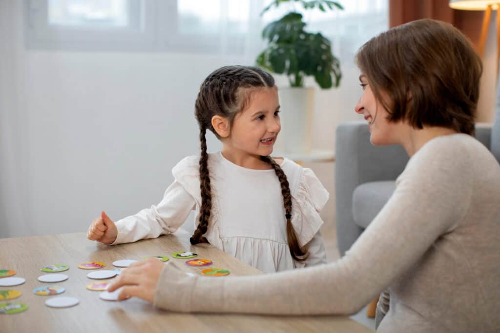 A child enjoys playing during ABA Therapy Near Boston MA.